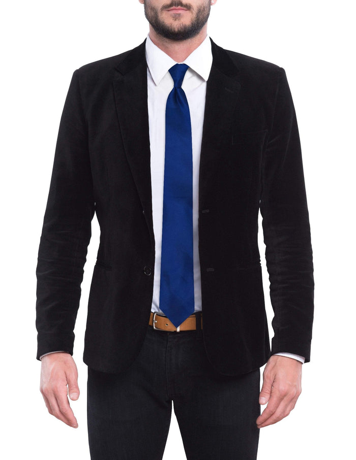 Bright Solid Blue Pre-tied Tie, Tie, GoTie