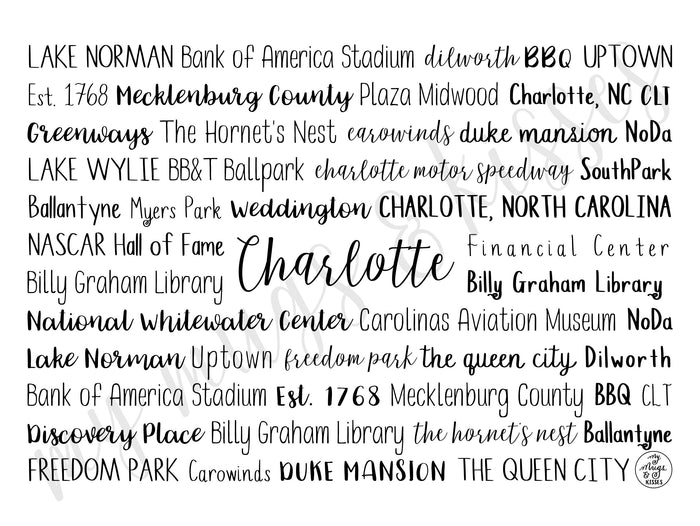 Charlotte, NC Tumbler