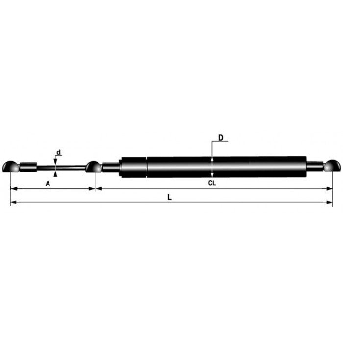 Gas Spring GS35-100