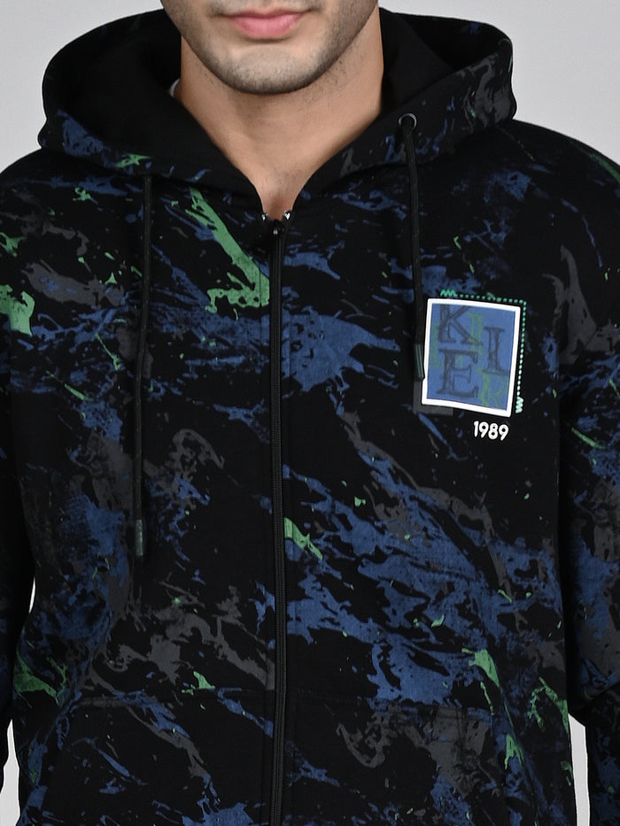 Killer Men Black Hooded Sweat Shirts