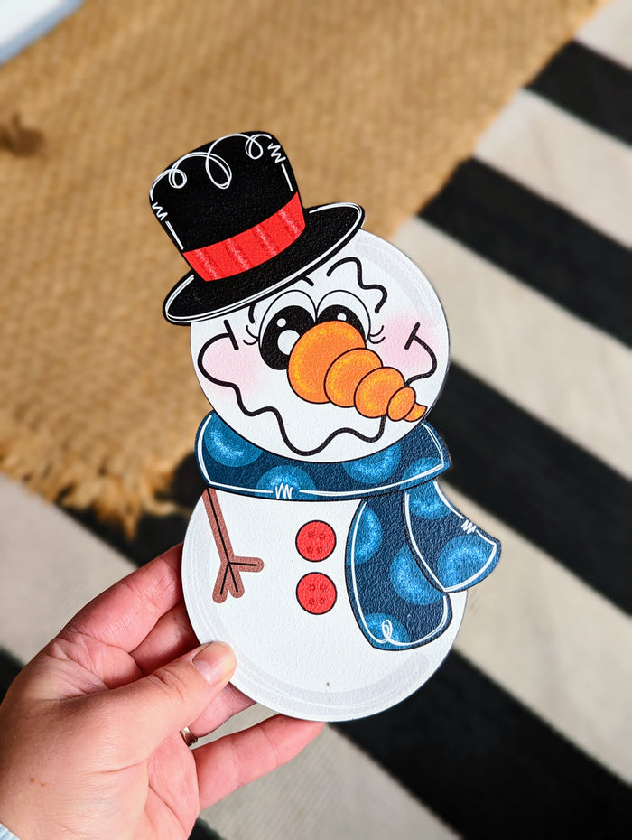 Snowman Printed Attachment
