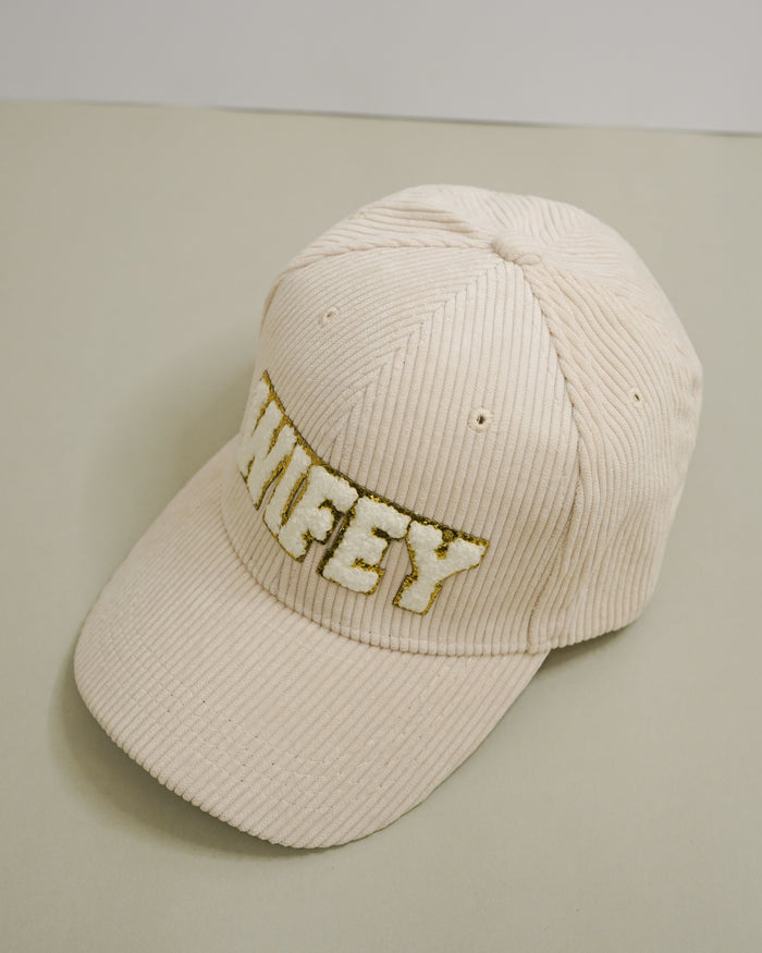 WIFEY Corduroy Cap - Giftware - Honey Fawn Boutique
