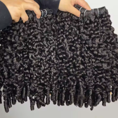 16A Burmese Curly Hair Bundles – 3PCS 20" Double Drawn 100% Raw Vietnamese Human Hair Extensions