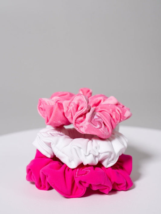 3 Pack Micro Nubre Scrunchie - Essential Brights