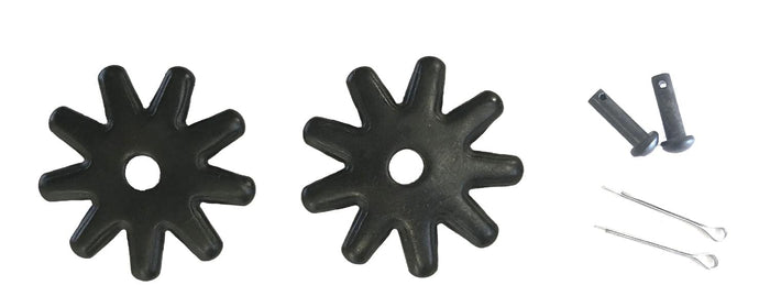 AJ Tack 1" 9 Point Rowel Package