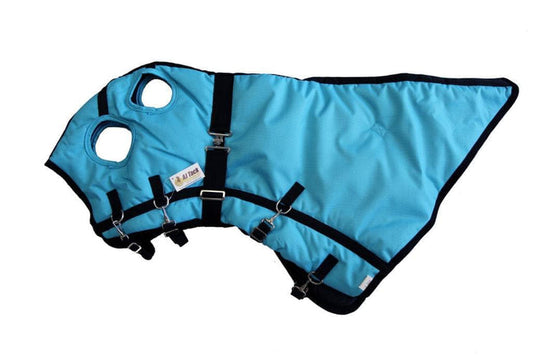 AJ Tack 1200D Waterproof Hood, Turquoise