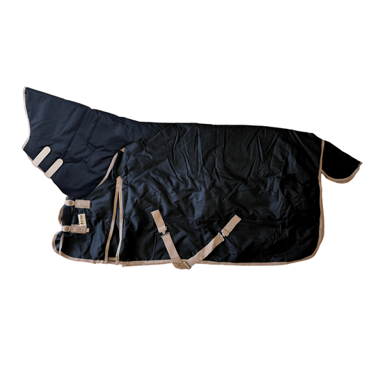AJ Tack 1200D Waterproof Turnout Horse Blanket with Neck Rug