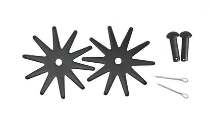 AJ Tack 2 1/8" 10 Point Rowel Package