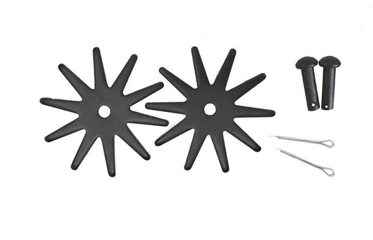 AJ Tack 2 1/8" 10 Point Rowel Package