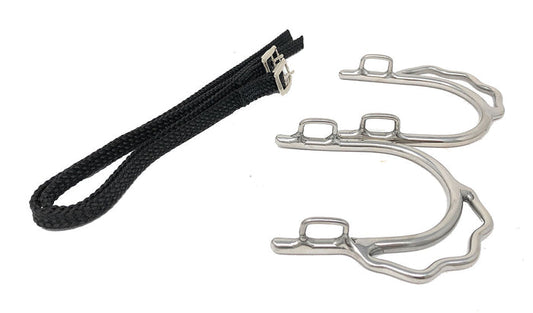 English Bumper Spurs Strap Set