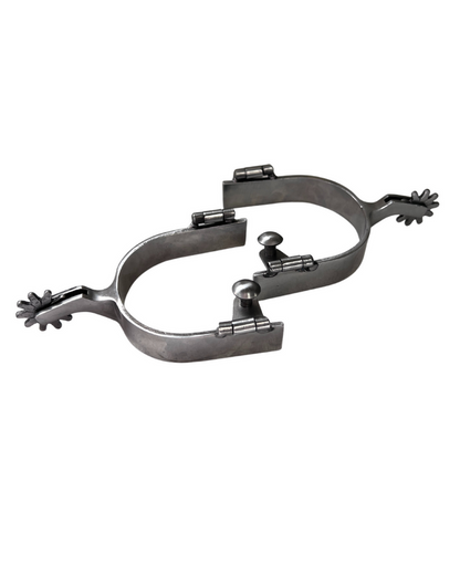 Pair of AJ Tack Stainless Steel Spur for men