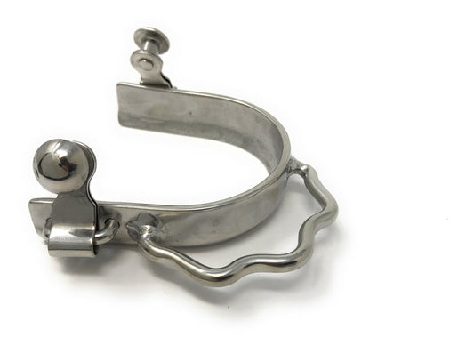 AJ Tack Stainless Steel Bumper Spurs - Mens