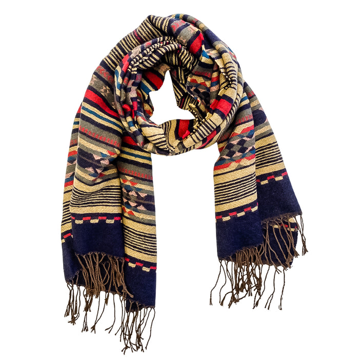 Montana West American Bling Aztec Woven Scarf