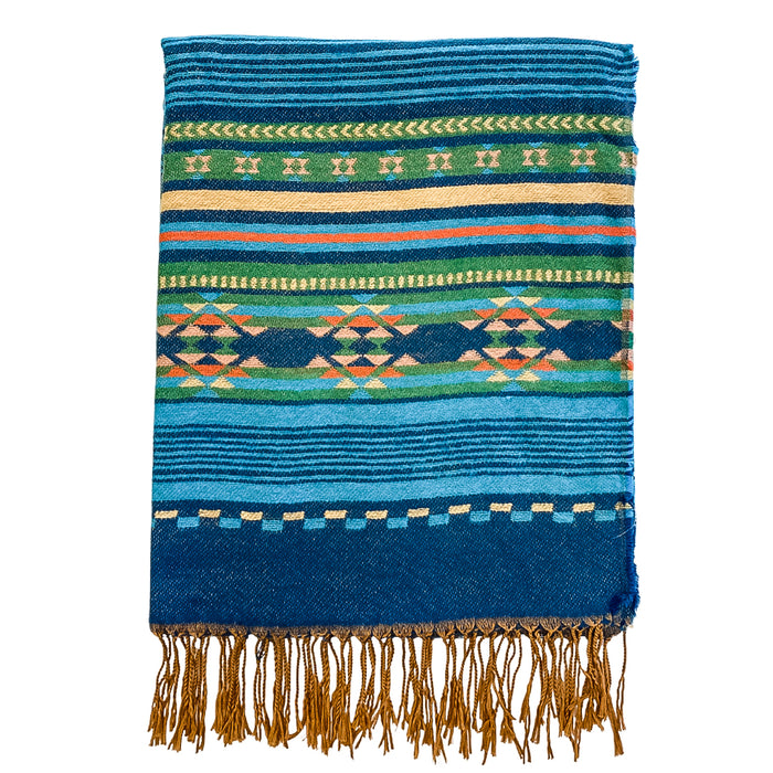 Montana West American Bling Aztec Woven Scarf