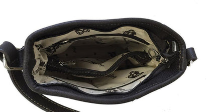 Concealed Carry Patchwork Crossbody Purse inner compartments