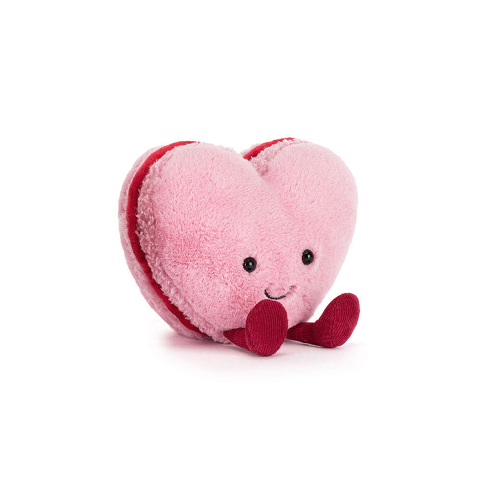 Amuseables Colette Heart Macaron Pink