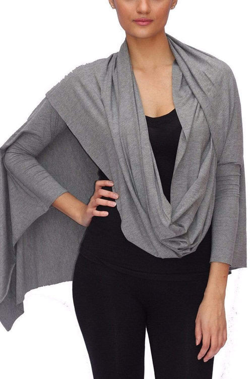 SCARVES Aya Scarf - Dark Grey - Chloe Dao