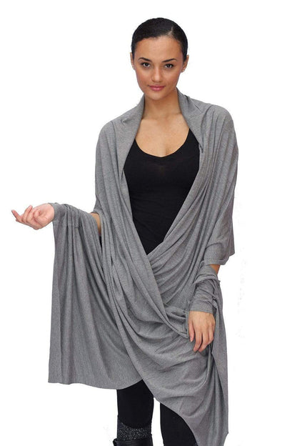 SCARVES Aya Scarf - Dark Grey - Chloe Dao