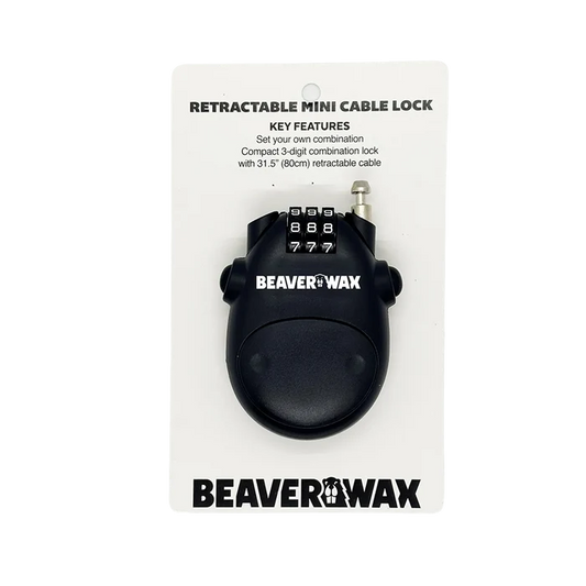 Beaver Wax Mini Cable Lock - Pure Boardshop