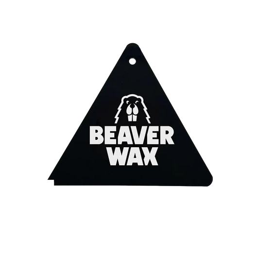 Beaver Wax Triangle Scraper