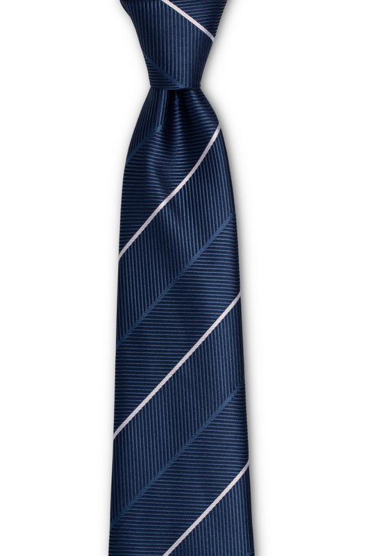 Blue Fletching Traditional Tie