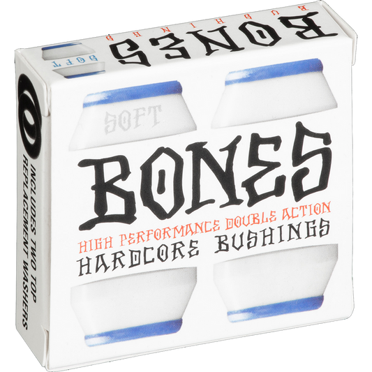 Bones Hardcore Bushings Blue/White Soft Pure Boardshop