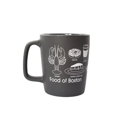Boston Foodie Mug – 11 oz Ceramic, USA Printed