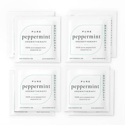 Breatherapy - PEPPERMINT Aromatherapy Inhalation Patches (8pack)
