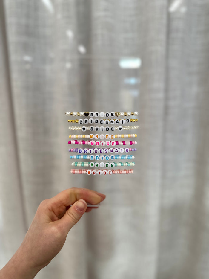 BRIDESMAID Friendship Bracelets - Giftware - Honey Fawn Boutique