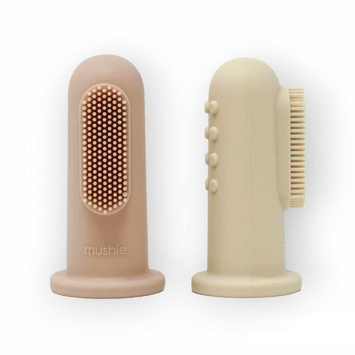 Brosse à dent bébé | Écru & Rose Poudré