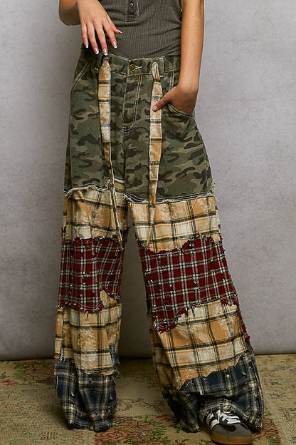 Camo Flannel Multi Pant