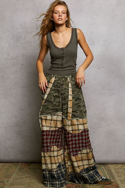 Camo Flannel Multi Pant