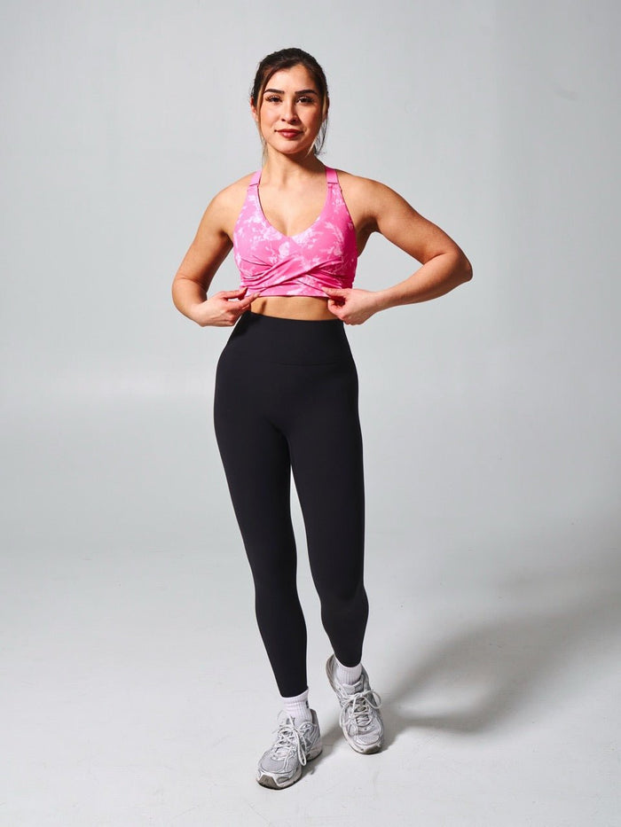 Candy Wrap Sports Bra - Essential Print