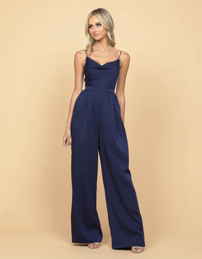 Carlee Cowl Neck Jumpsuit - Dress - Bariano