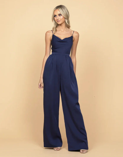 Carlee Cowl Neck Jumpsuit - Dress - Bariano