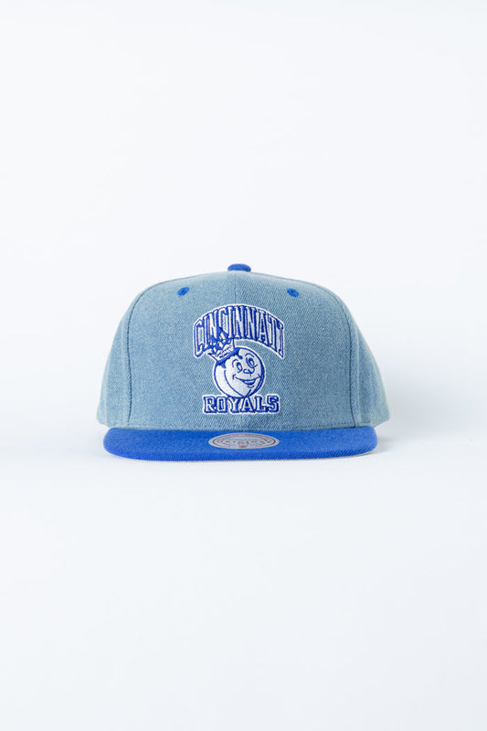 City Edition Distressed Royals Snapback Adjustable