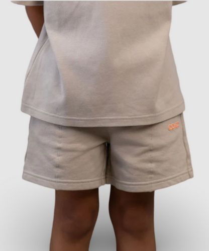 CO-ED Kids Track Shorts (Tan)
