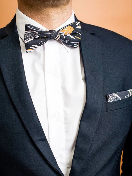 Coastal Flora Bow Tie - Accessory - Peggy and Finn