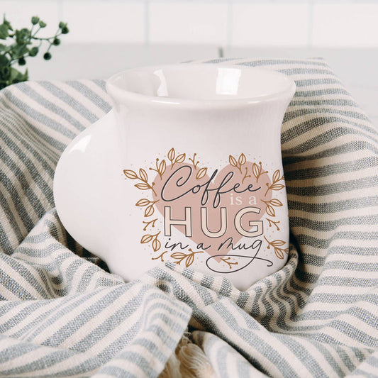 Coffee is a Hug in a Mug Cozy Cup