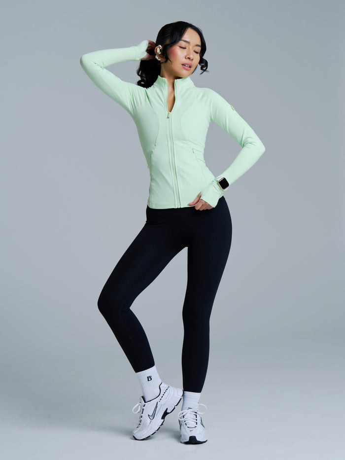 Colorado Fleece Zip Jacket - Honeydew