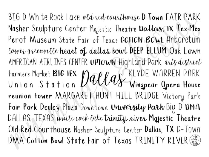 Dallas, TX Tumbler
