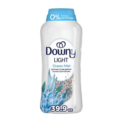 Downy Light In-Wash Scent Booster Beads, Ocean Mist, 39.9 oz