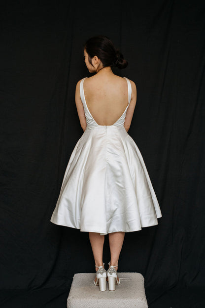 Dress: 2605  Mikaella shortened Waist: 26