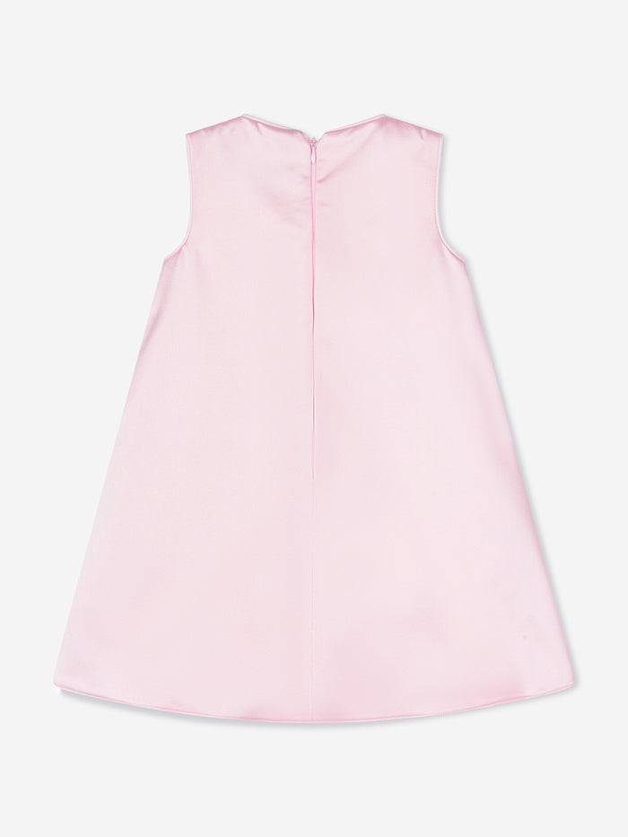 DRESS & Fleur Girls Flower Occasion Dress with Headband in Pink