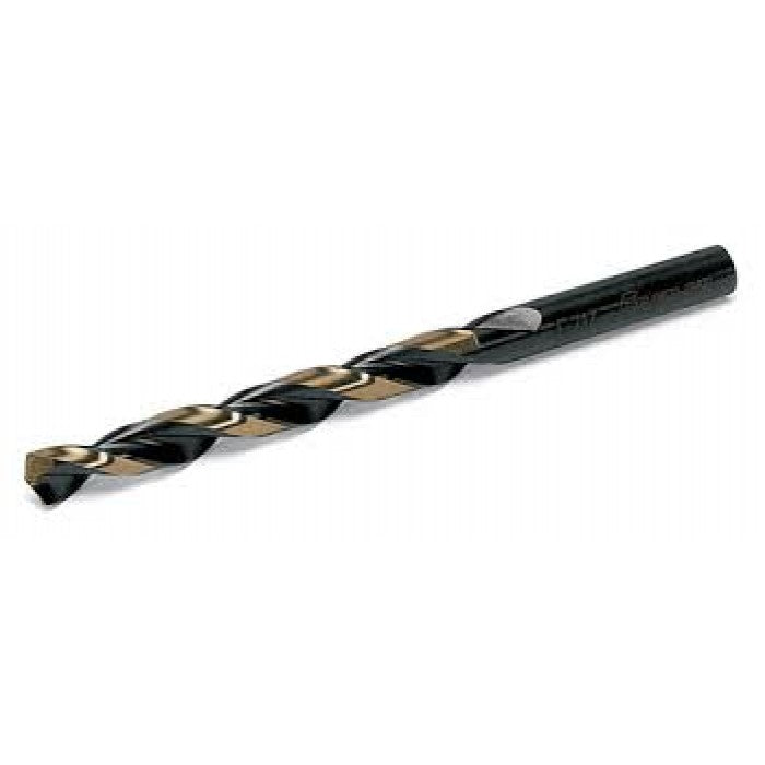 Drill Bit Jobber 21/64 Black and gold 135 deg. split point