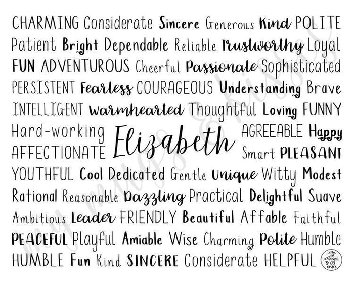 Elizabeth Digital Download