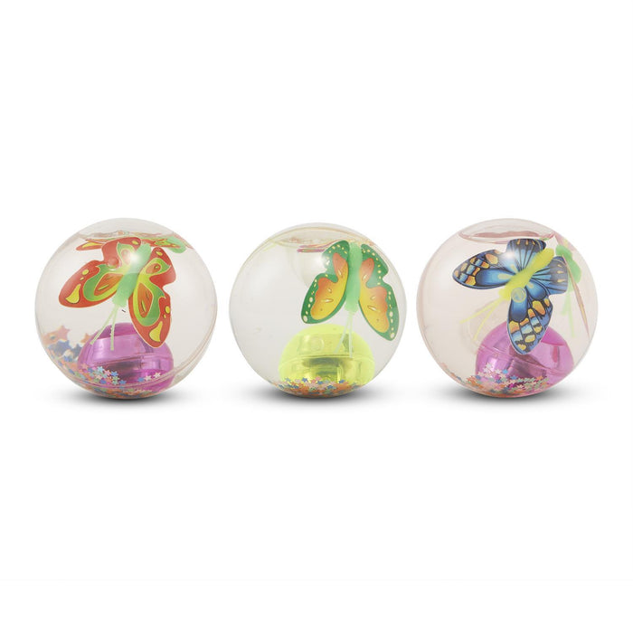 Flashing Butterfly Bouncy Ball