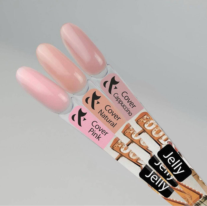 F.O.X Jelly Gel – Set of 5, 15 ml Bulk sets F.O.X