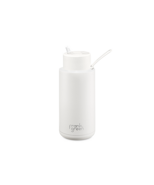 Frank Green Reusable Ceramic Bottle 1L (Cloud)