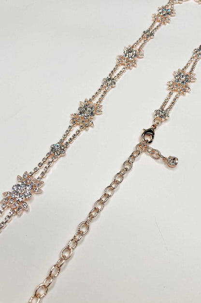 Gisele Rose Gold Motif Belt - Accessory - Windsor Bridal Jewellery